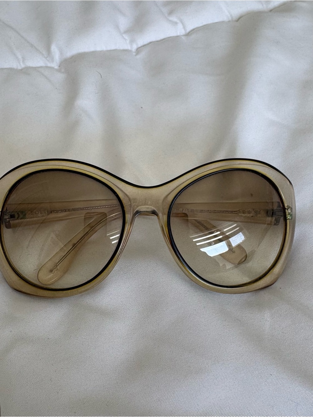 oversized bug eye bottega veneta sunglasses